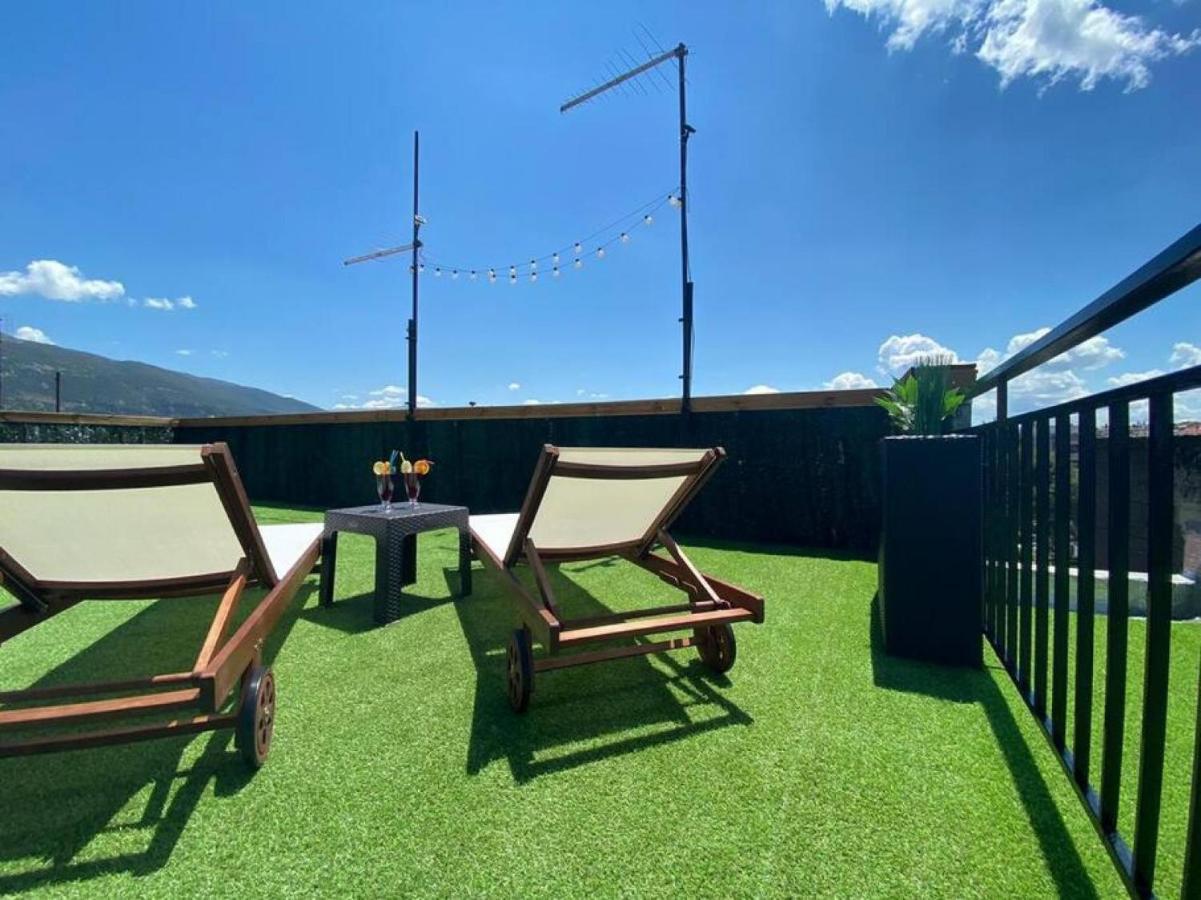 Rooftop Apartment With Garden In Ioánnina Eksteriør bilde